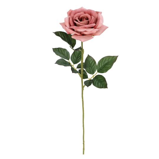 27" Pink Rose Real Touch Stem by Ashland®